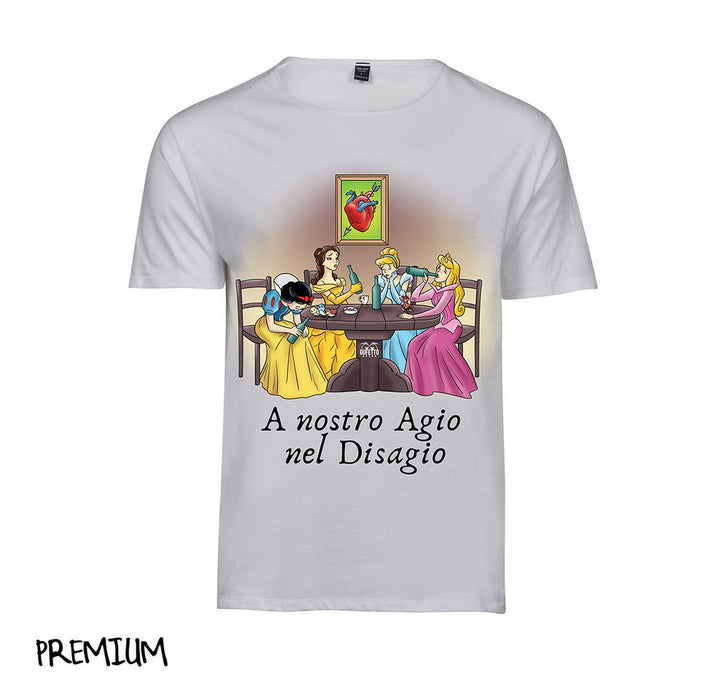 T-shirt Donna Principesse Disagio 3.0 LIMITED EDITION ( A5609863 ) - Gufetto Brand 