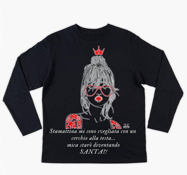 T-shirt Donna SANTA ( S6890537 ) - Gufetto Brand 