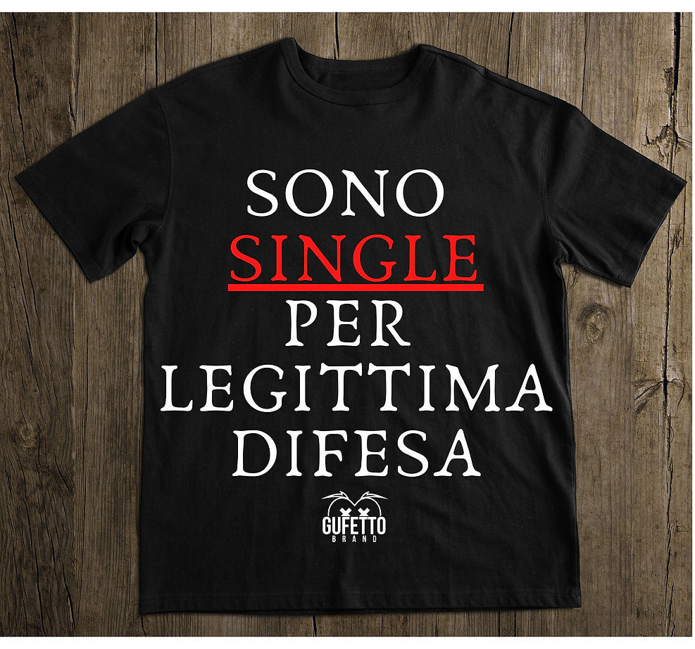 T-shirt Uomo SINGLE ( S6896325 ) - Gufetto Brand 