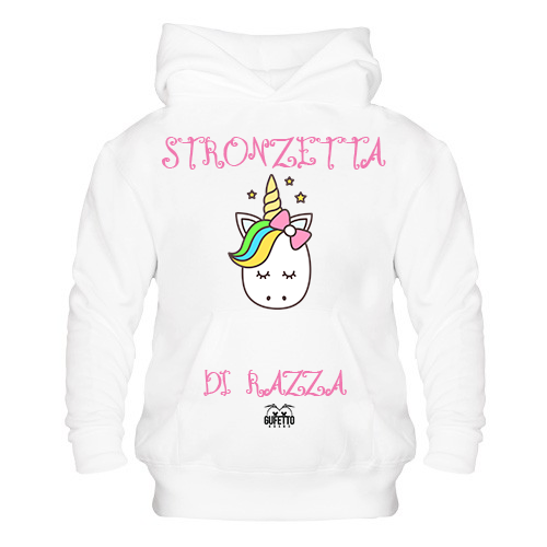 Felpa donna Unicorn Stronzetta di Razza - Gufetto Brand 