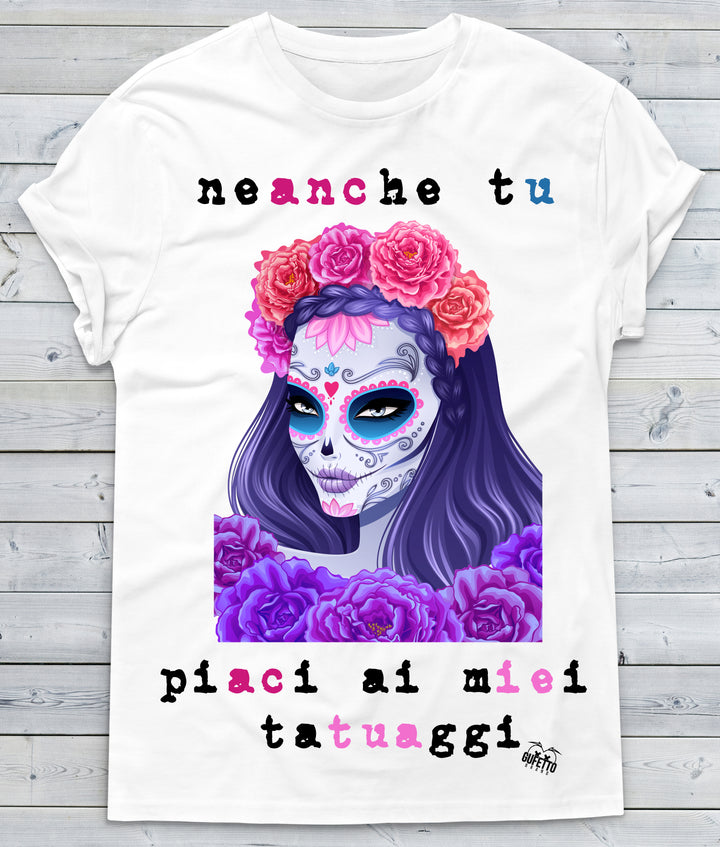 T-shirt Donna  Neanche tu ( J265 ) - Gufetto Brand 