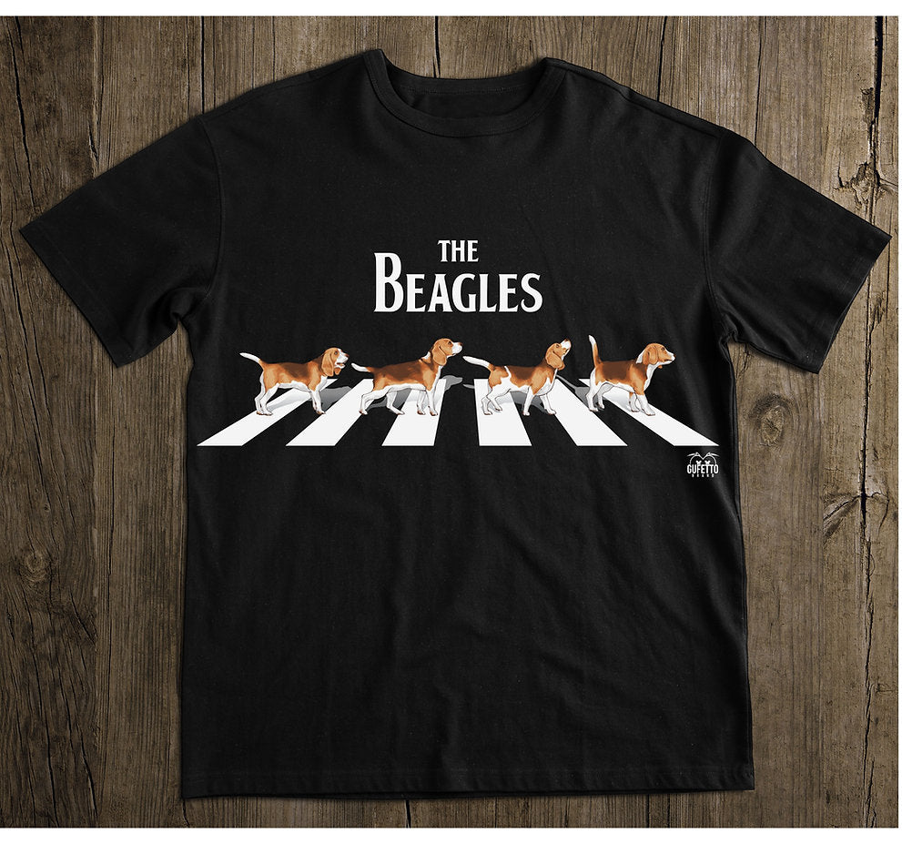 T-shirt Uomo The Beagles ( B342189 ) - Gufetto Brand 