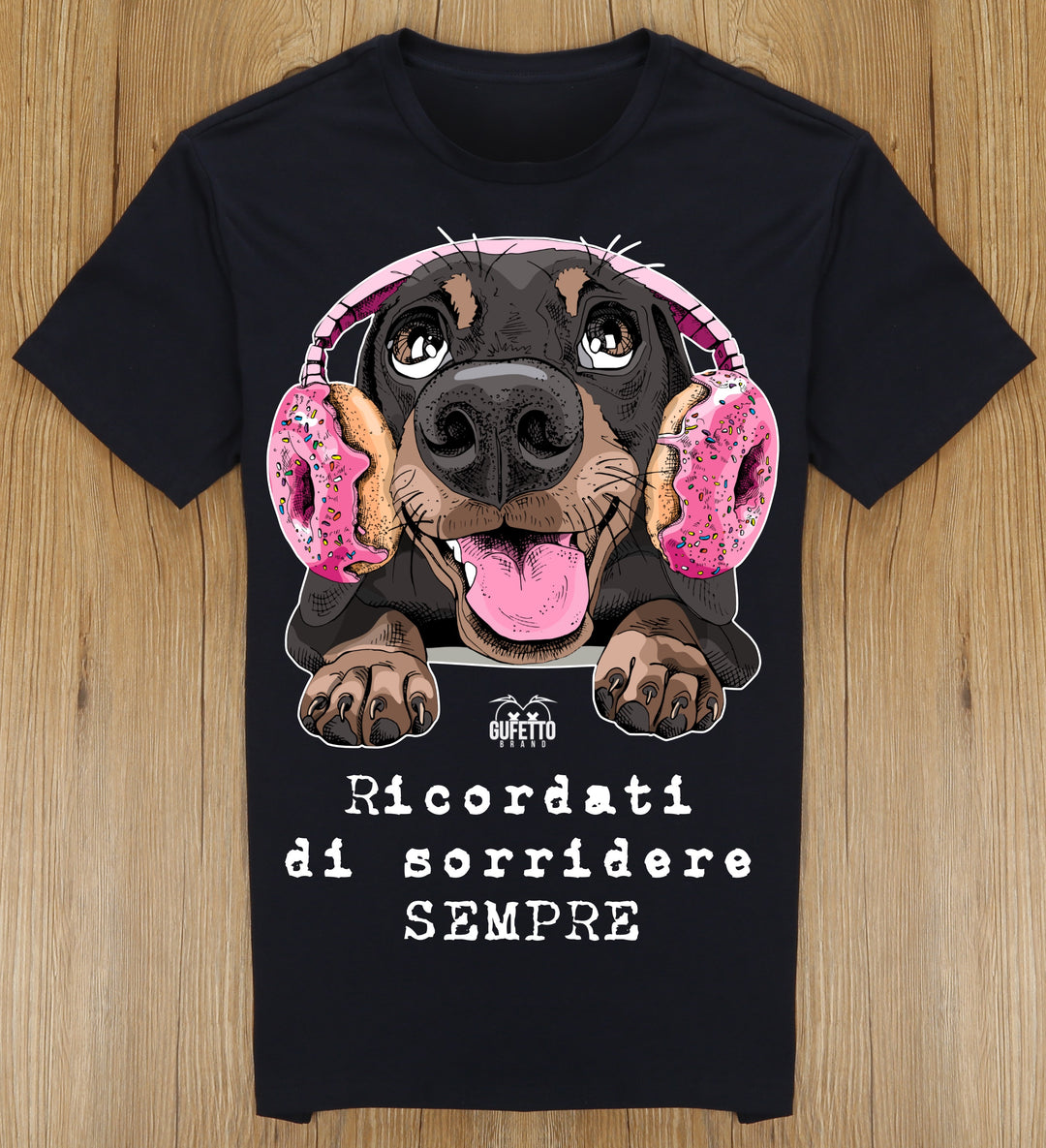 T-shirt Donna SORRIDERE ( S42976 ) - Gufetto Brand 