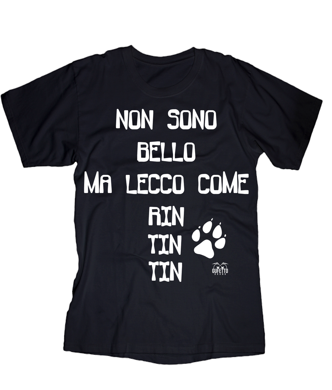 T-shirt Uomo Rin Tin Tin - Gufetto Brand 