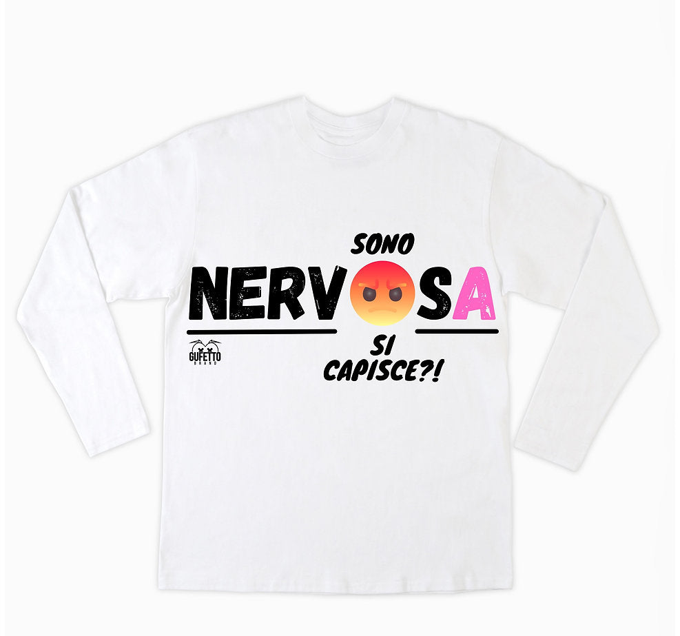 T-shirt Donna Nervosa ( N5709127 ) - Gufetto Brand 