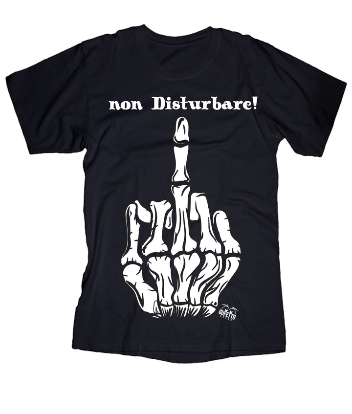 T-shirt Donna  Non Disturbare ( Q957 ) - Gufetto Brand 