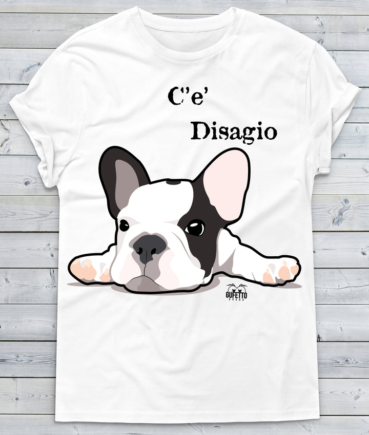 T-shirt Donna  C'è Disagio ( Z365 ) - Gufetto Brand 