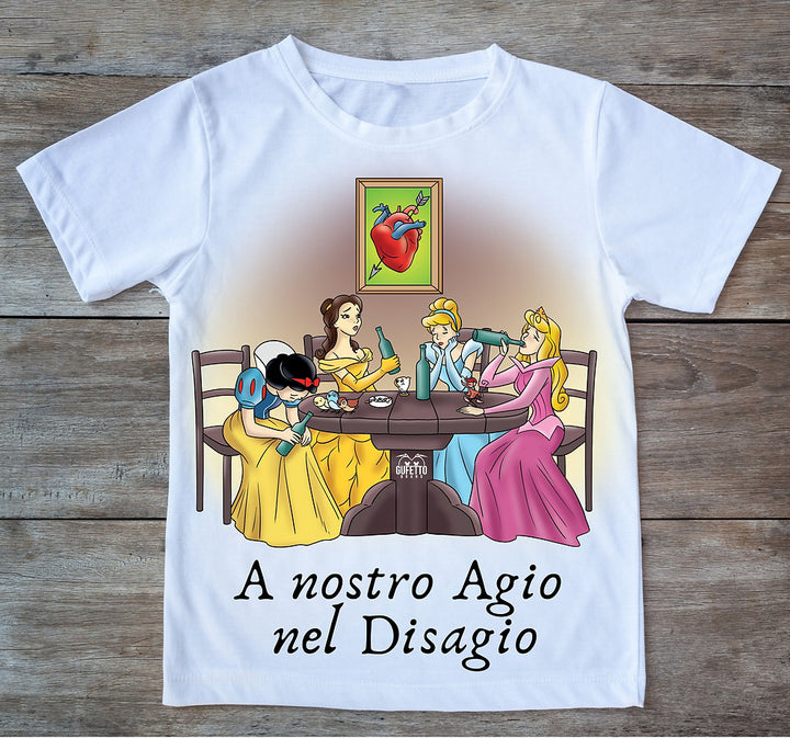 T-shirt Uomo Principesse Disagio 3.0 LIMITED EDITION ( A5609863 ) - Gufetto Brand 