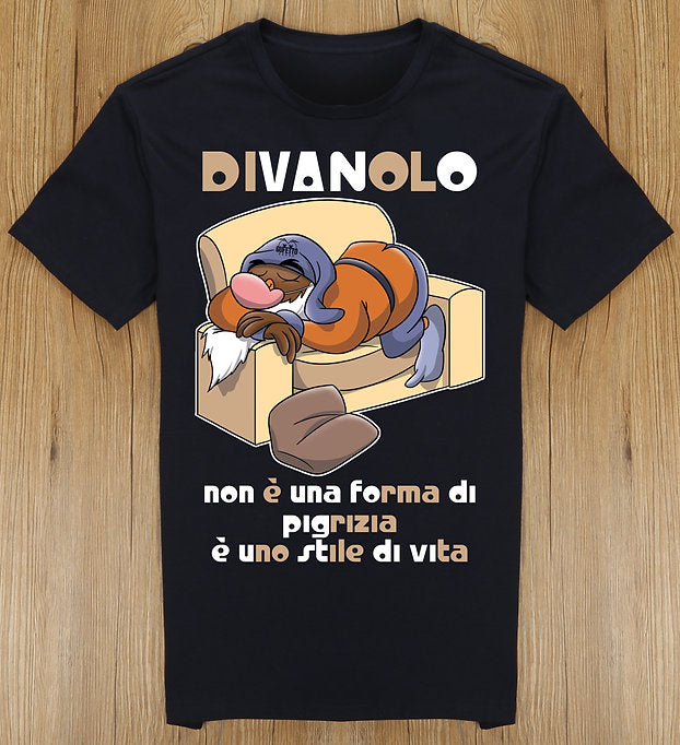 T-shirt Donna I 7 Nani del dopo Pranzo DIVANOLO ( D62051 ) - Gufetto Brand 