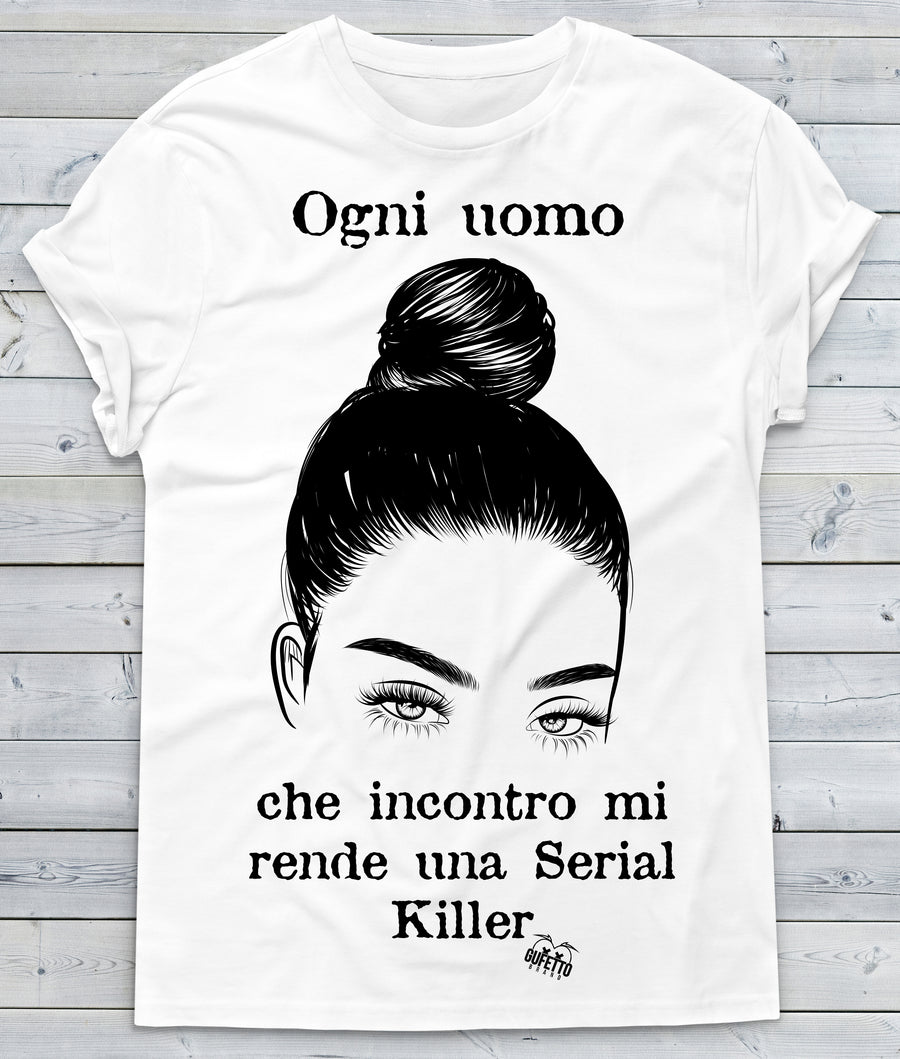 T-shirt Donna  Ogni Uomo ( D472 ) - Gufetto Brand 