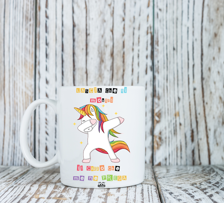 Tazza Lascia che ti mostri... Unicorn - Gufetto Brand 