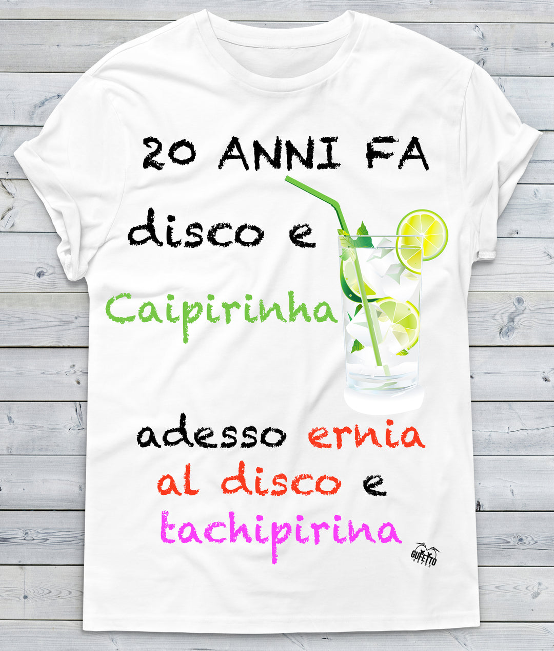 T-shirt Donna  20 ANNI ( D028 ) - Gufetto Brand 