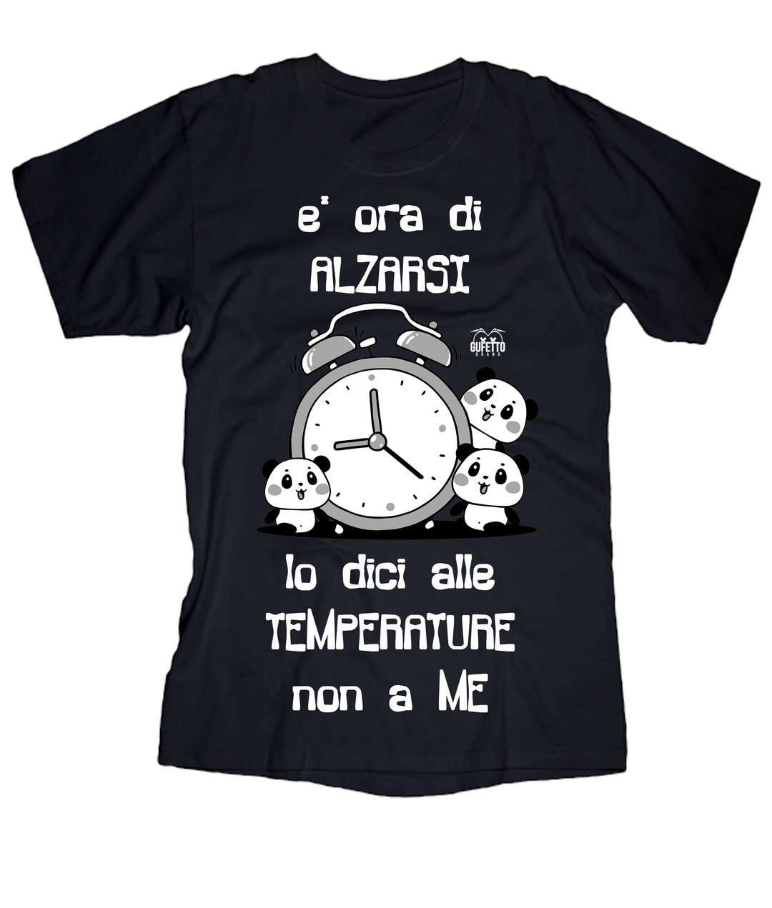 T-shirt Uomo E' ora di - Gufetto Brand 