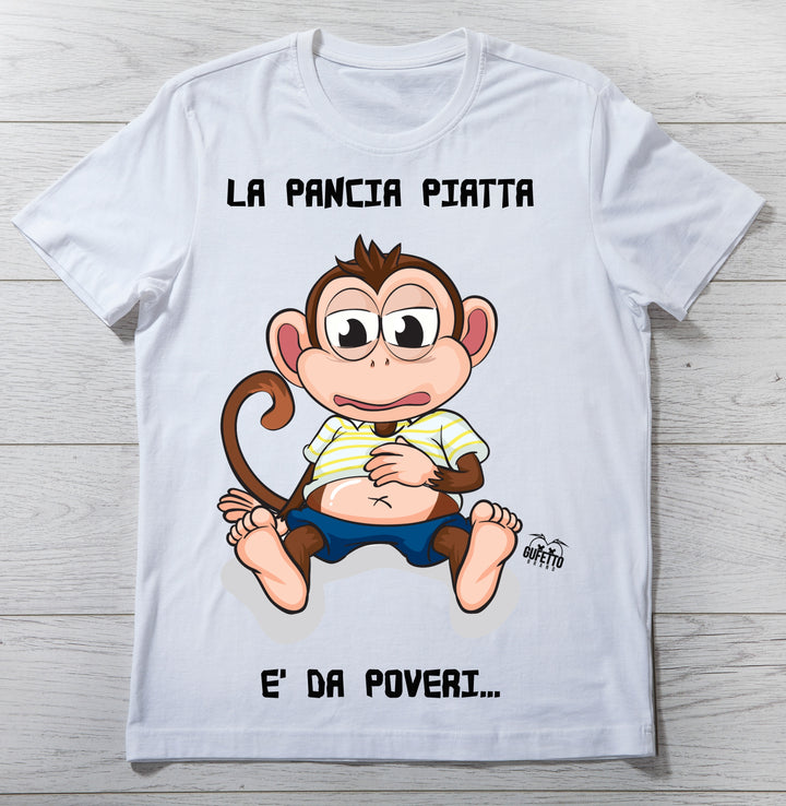 T-shirt Donna PANCIA ( L8103 ) - Gufetto Brand 