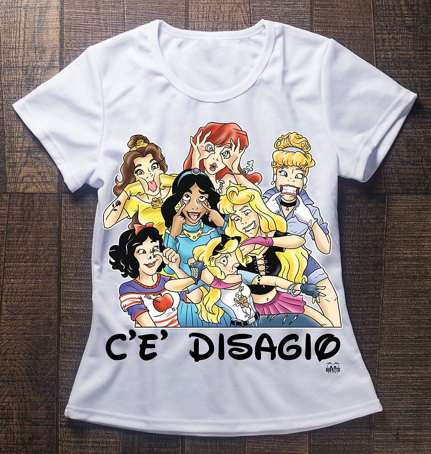 T-shirt Donna Principesse 2.0 LIMITED EDITION ( P6709267 ) - Gufetto Brand 