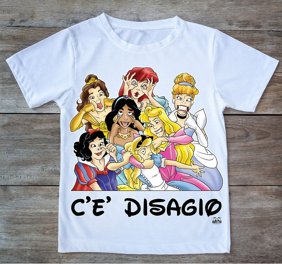 T-shirt Uomo Principesse Disagio 3.0 LIMITED EDITION ( A5609863 ) - Gufetto Brand 