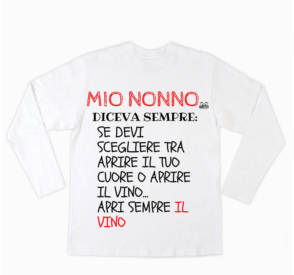 T-shirt Donna MIO NONNO ( M5629781 ) - Gufetto Brand 