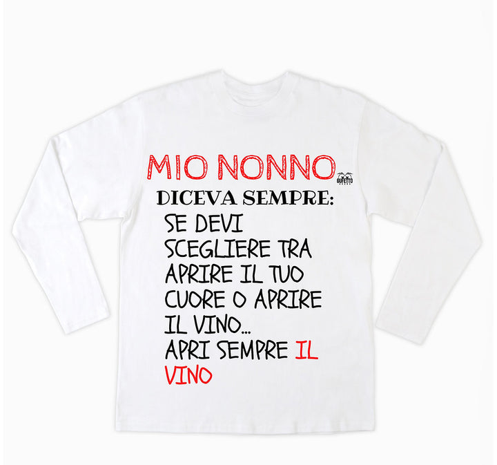 T-shirt Donna MIO NONNO ( M5629781 ) - Gufetto Brand 