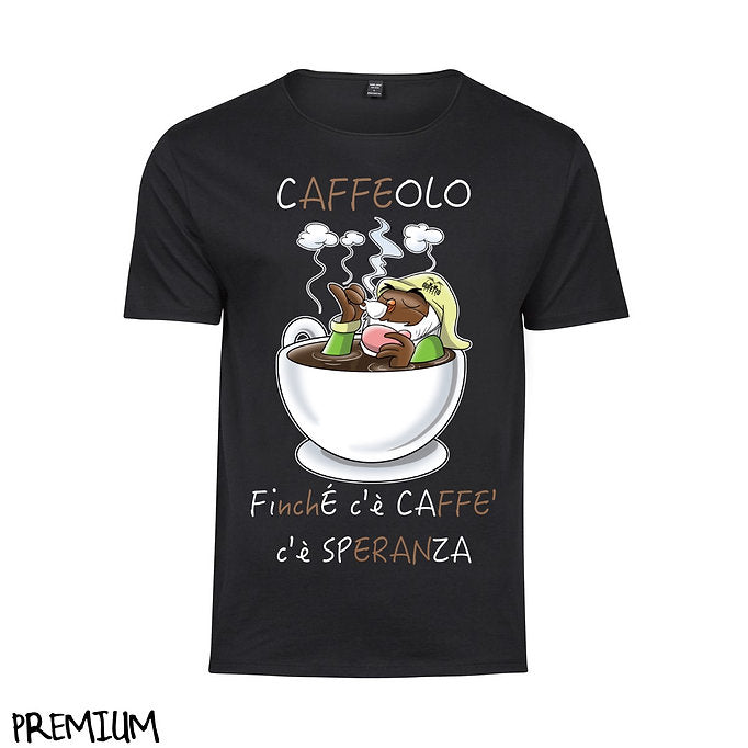 T-shirt Donna I 7 Nani del dopo Pranzo CAFFEOLO ( C92356 ) - Gufetto Brand 