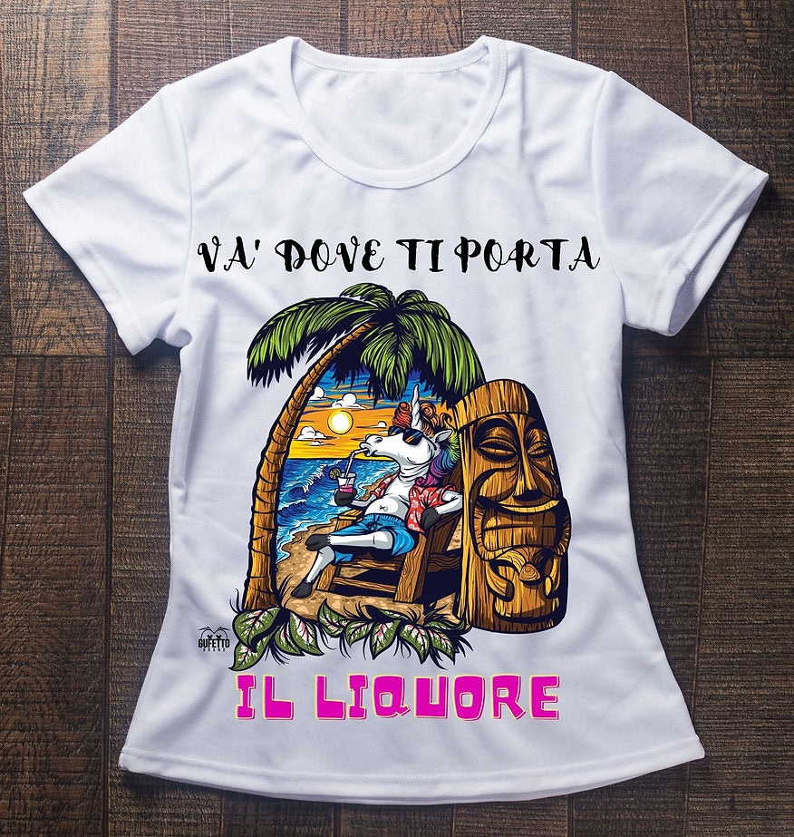 T-shirt Donna Liquore ( L4908765 ) Prezzo - Gufetto Brand 