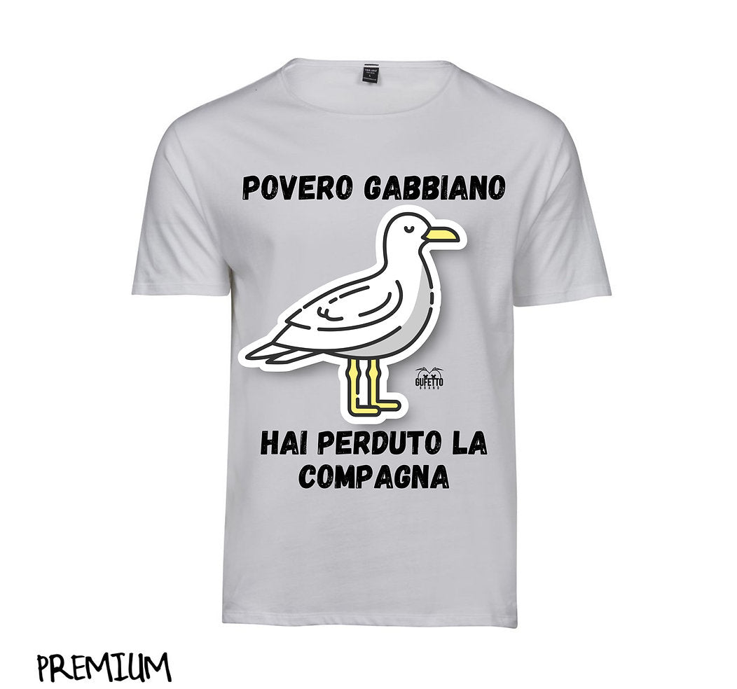 T-shirt Donna Povero Gabbiano ( G7843127 ) - Gufetto Brand 