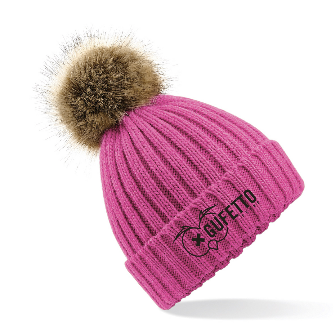 Cappellino Pom Fucsia - Gufetto Brand 