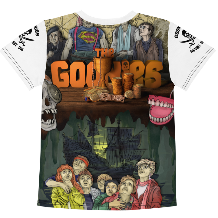 T-shirt girocollo per bambini Goonies - Gufetto Brand 