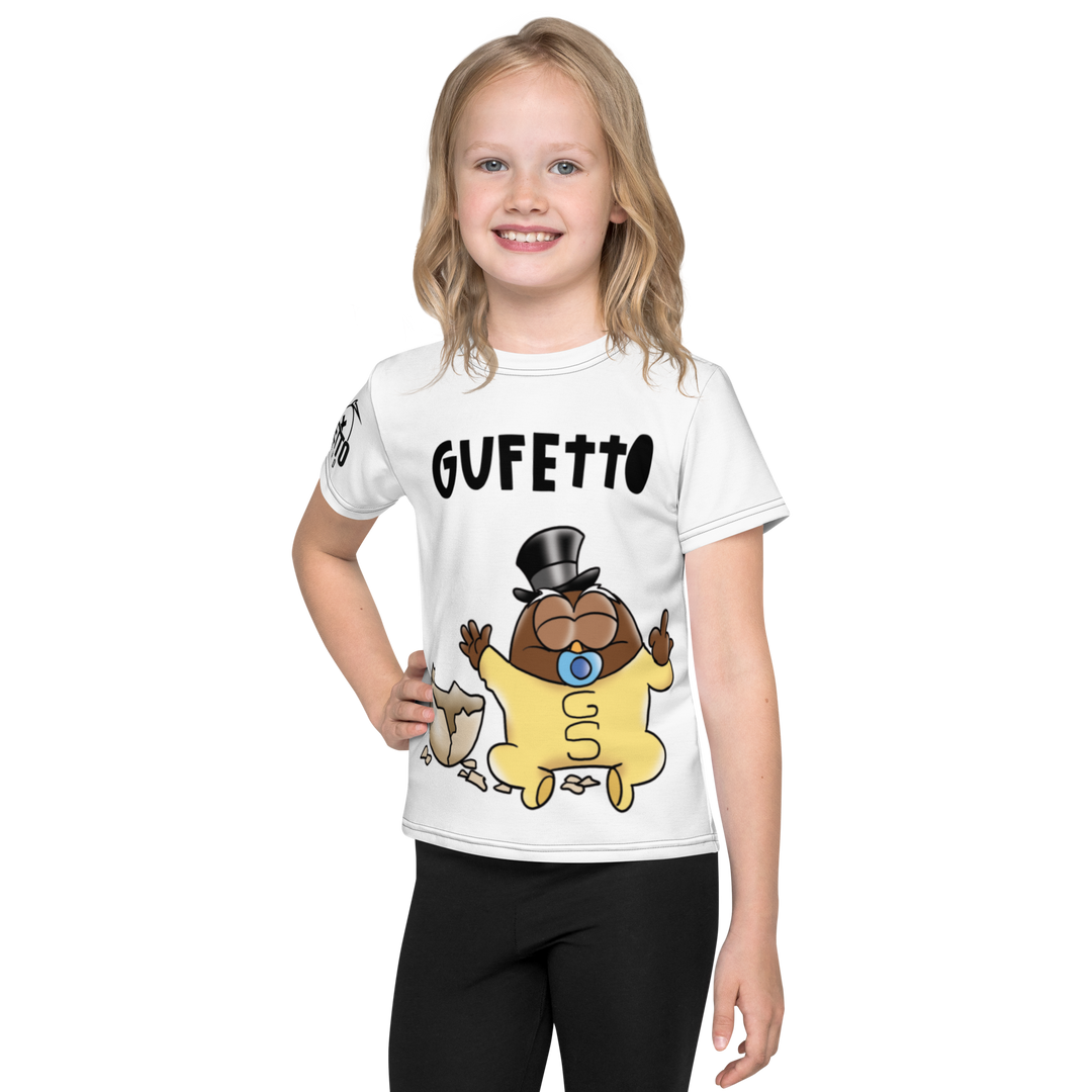 T-shirt girocollo per bambini Gufetto - Gufetto Brand 