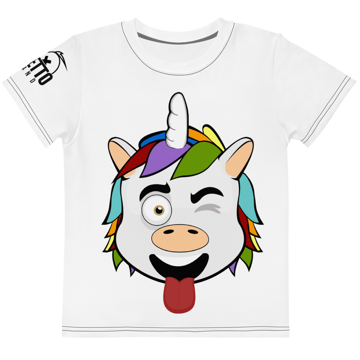 T-shirt girocollo per bambini Unicorn - Gufetto Brand 