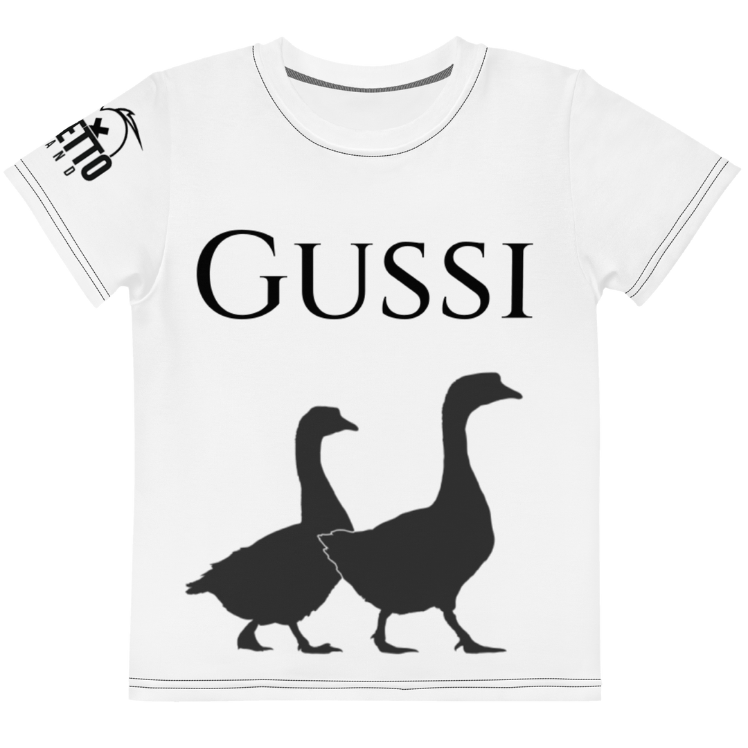 T-shirt girocollo per bambini Gussi - Gufetto Brand 