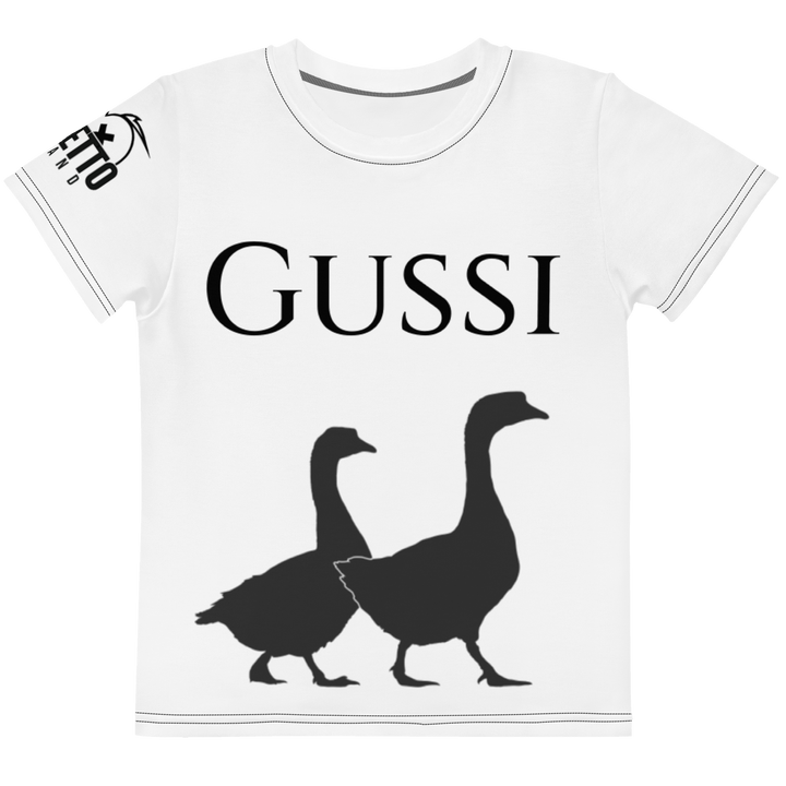 T-shirt girocollo per bambini Gussi - Gufetto Brand 