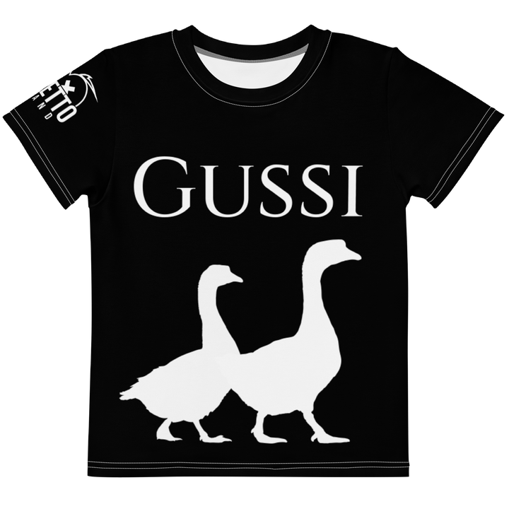 T-shirt girocollo per bambini Gussi - Gufetto Brand 