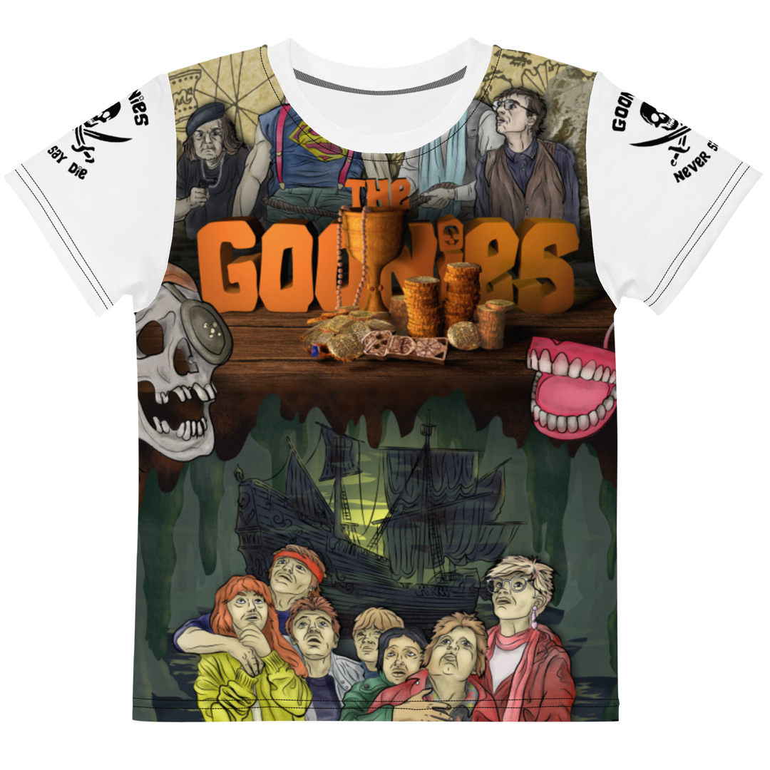 T-shirt girocollo per bambini Goonies - Gufetto Brand 