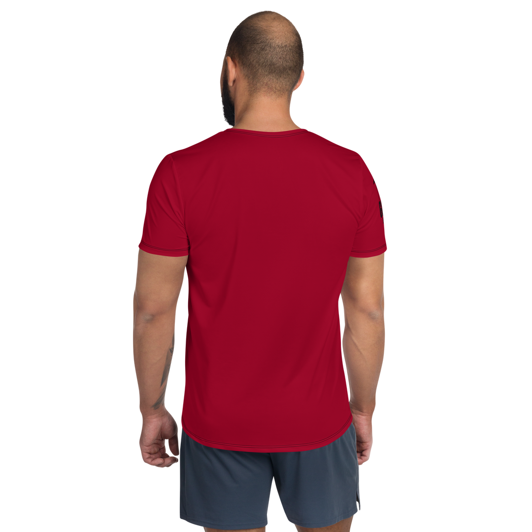 T-shirt sportiva uomo WINE - Gufetto Brand 