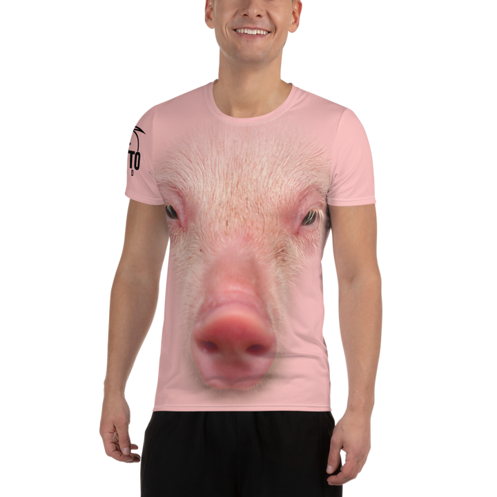 T-shirt sportiva uomo PIG - Gufetto Brand 