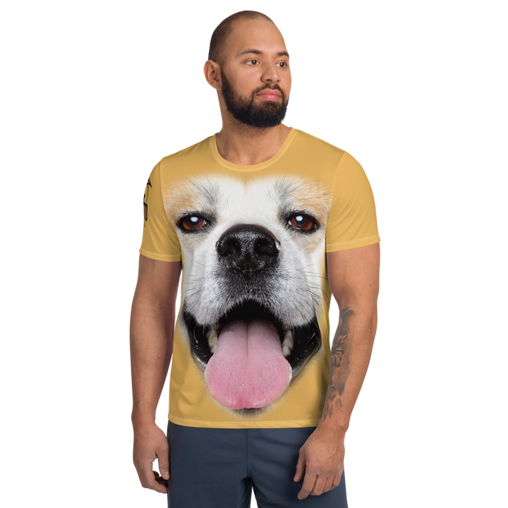 T-shirt sportiva uomo Akita Inu - Gufetto Brand 