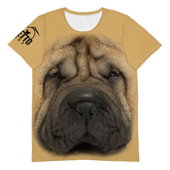 T-shirt sportiva uomo Sharpei - Gufetto Brand 