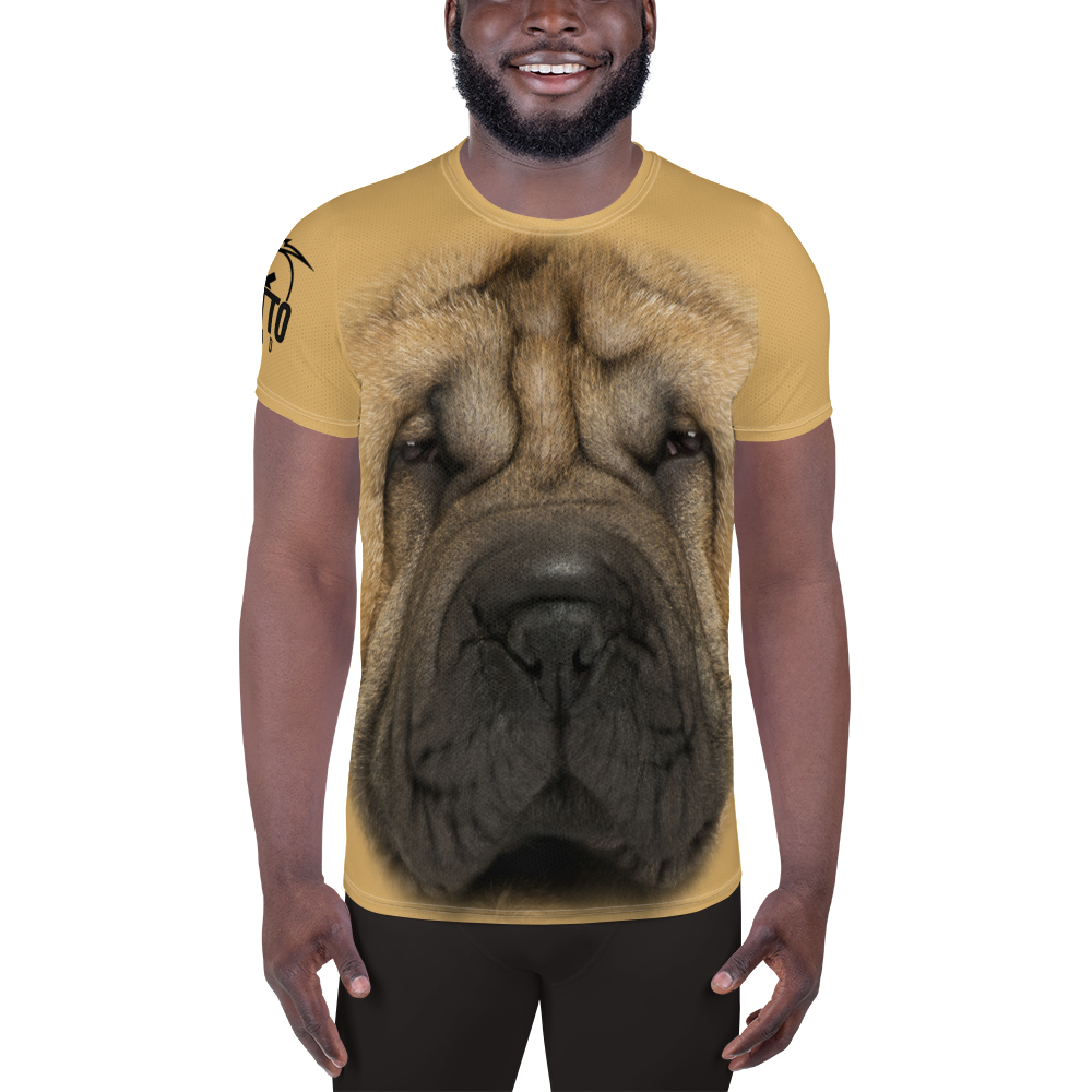 T-shirt sportiva uomo Sharpei - Gufetto Brand 