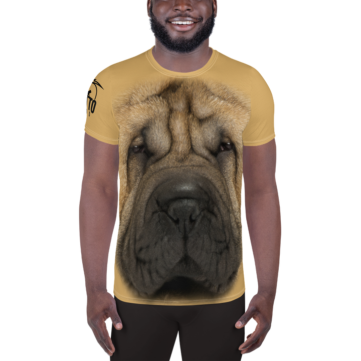 T-shirt sportiva uomo Sharpei - Gufetto Brand 