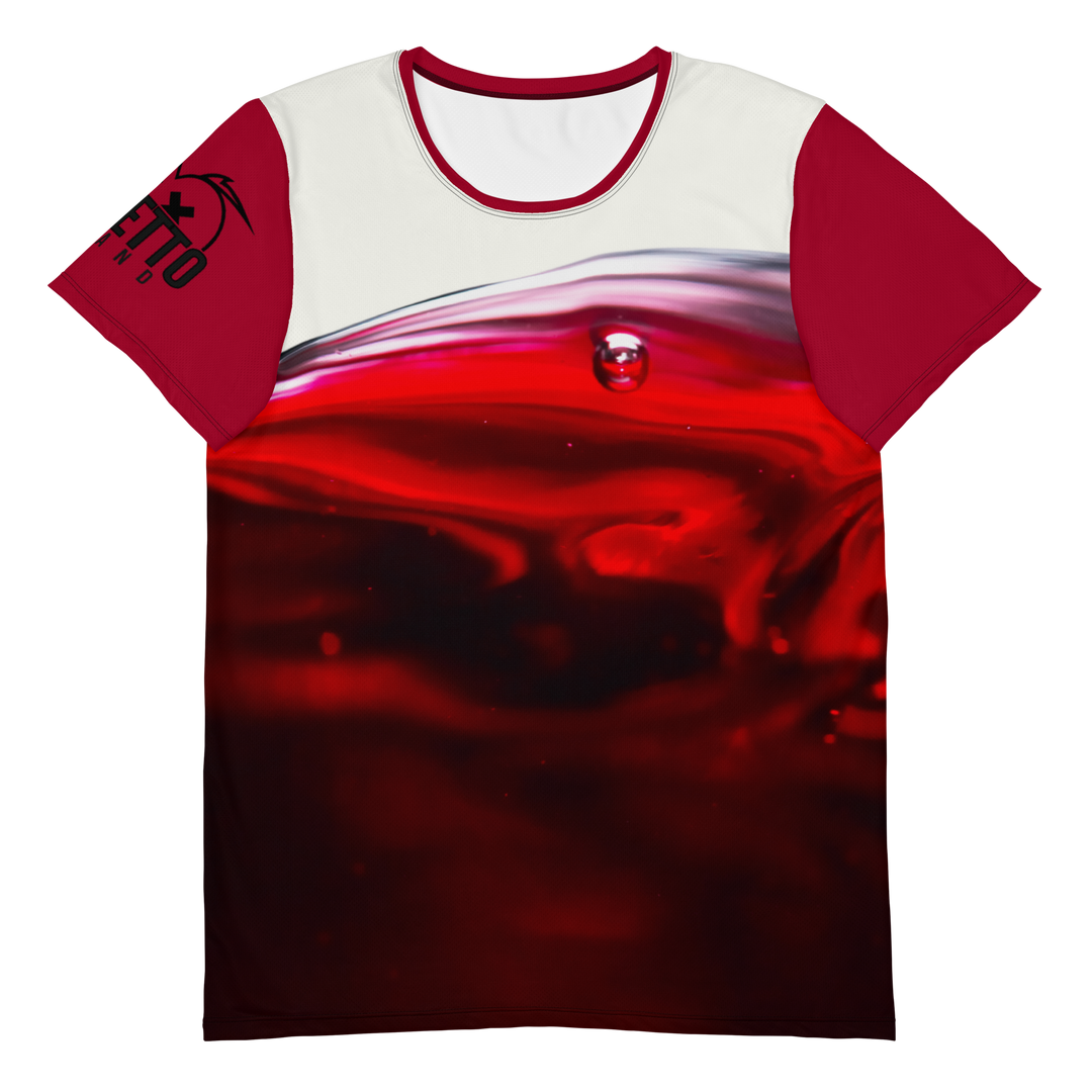 T-shirt sportiva uomo WINE - Gufetto Brand 