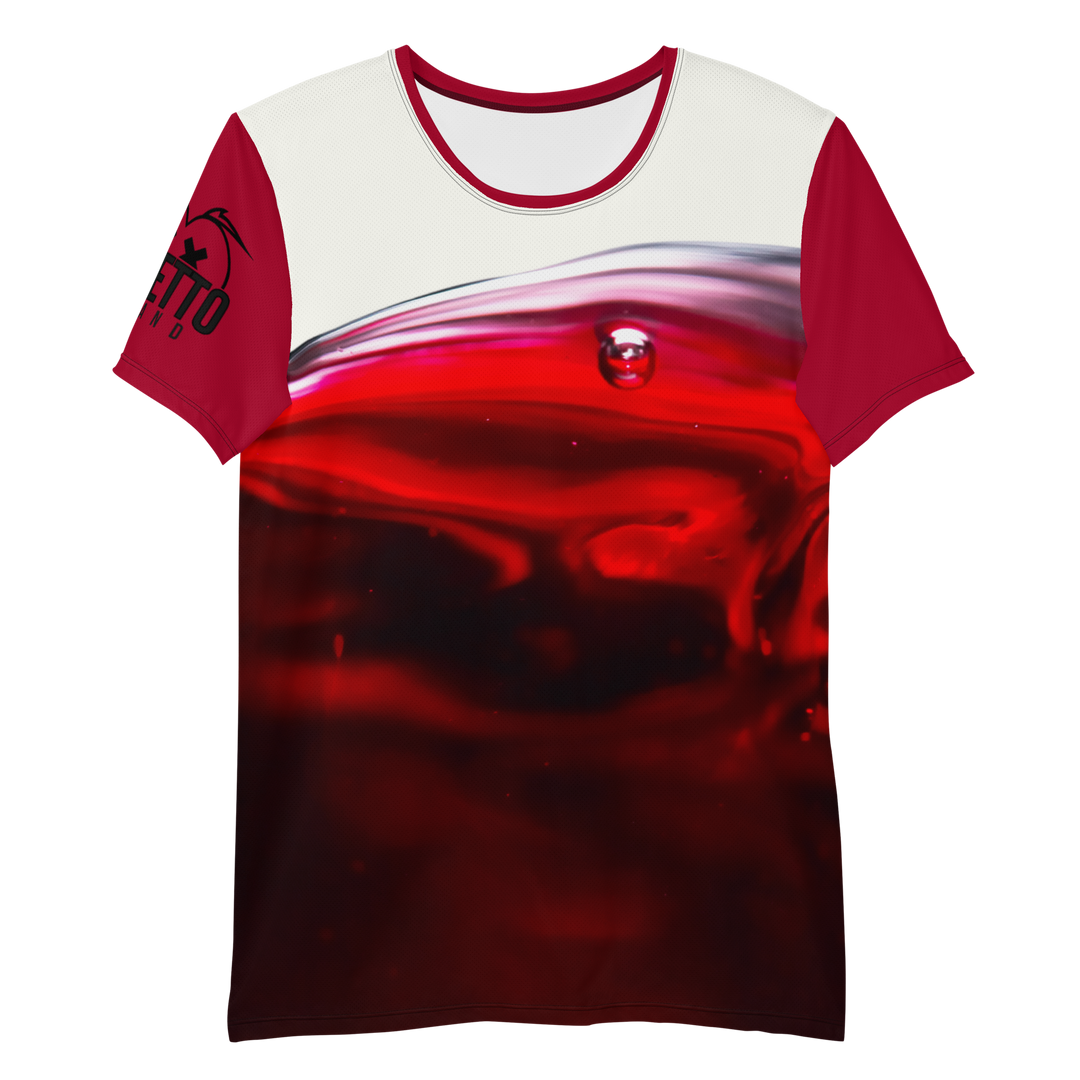 T-shirt sportiva uomo WINE - Gufetto Brand 