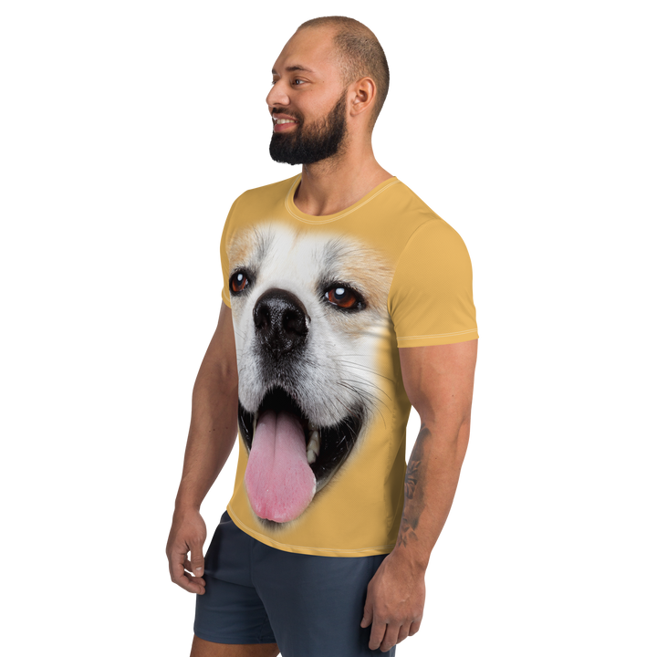 T-shirt sportiva uomo Akita Inu - Gufetto Brand 