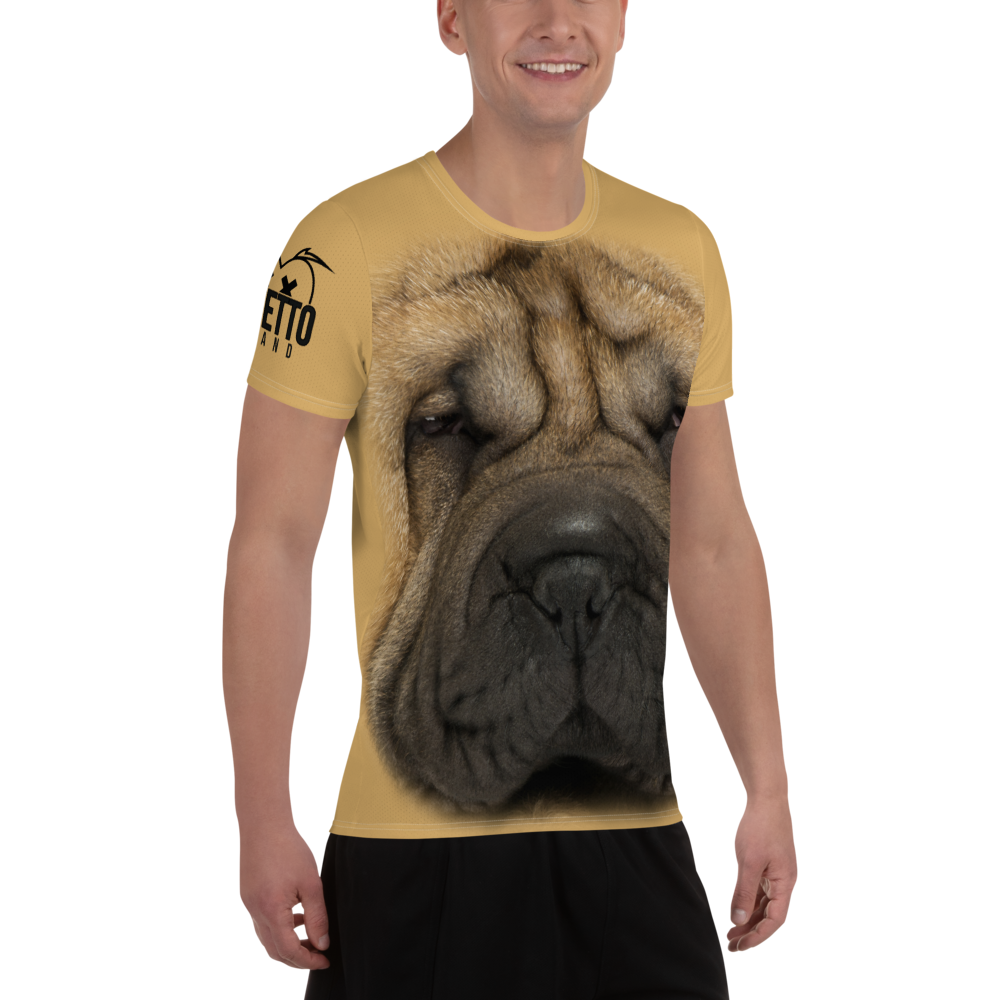 T-shirt sportiva uomo Sharpei - Gufetto Brand 