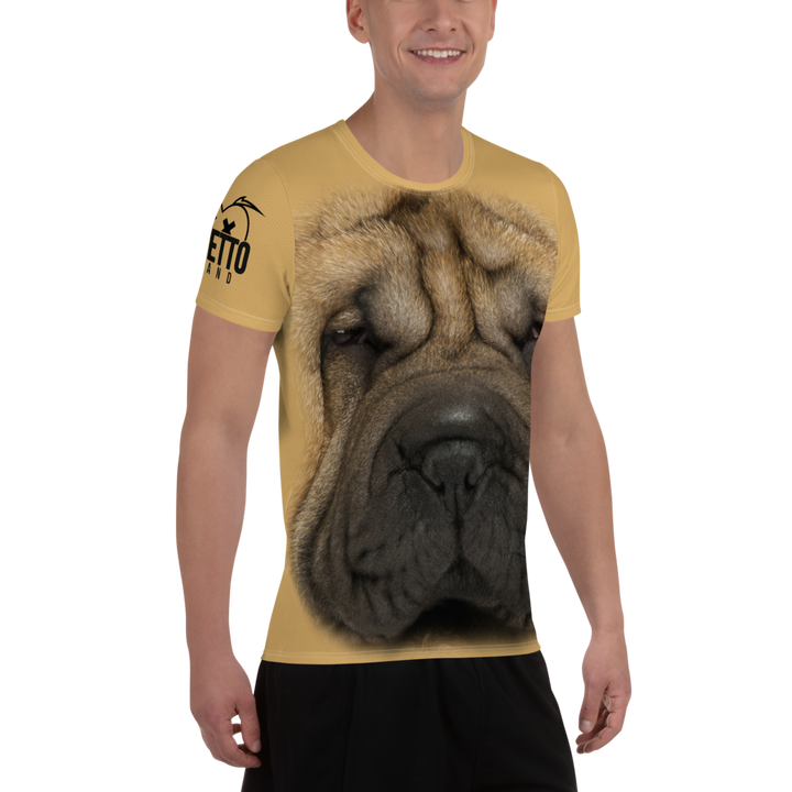 T-shirt sportiva uomo Sharpei - Gufetto Brand 