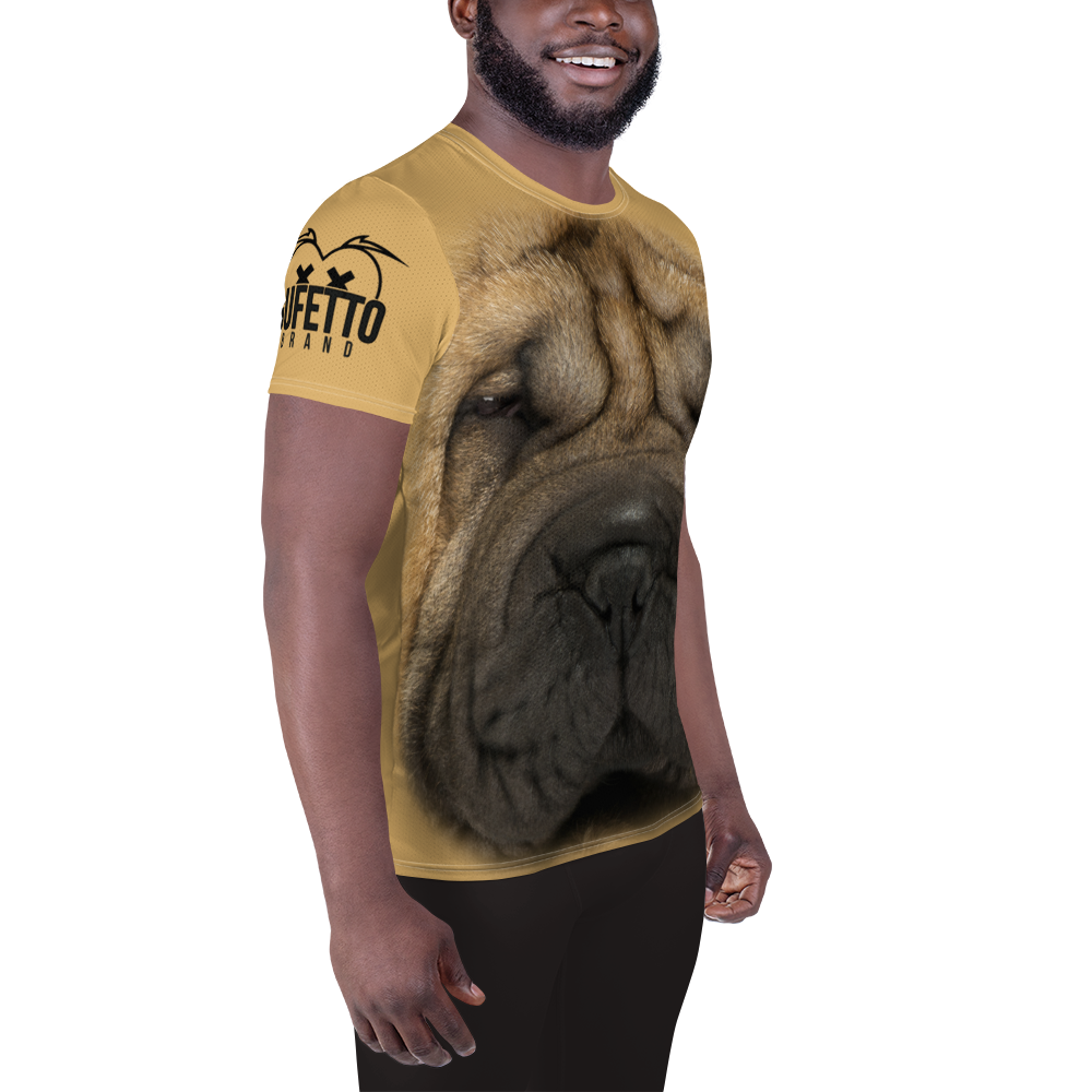 T-shirt sportiva uomo Sharpei - Gufetto Brand 