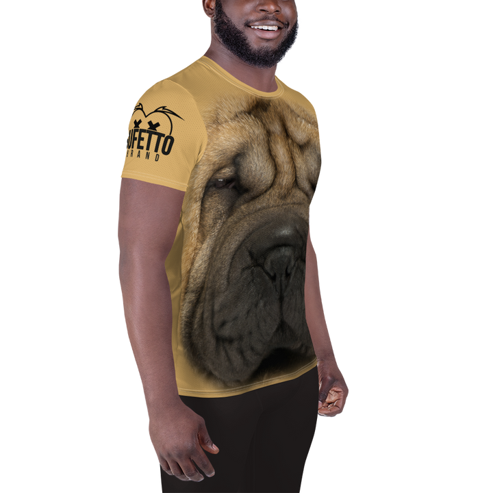 T-shirt sportiva uomo Sharpei - Gufetto Brand 