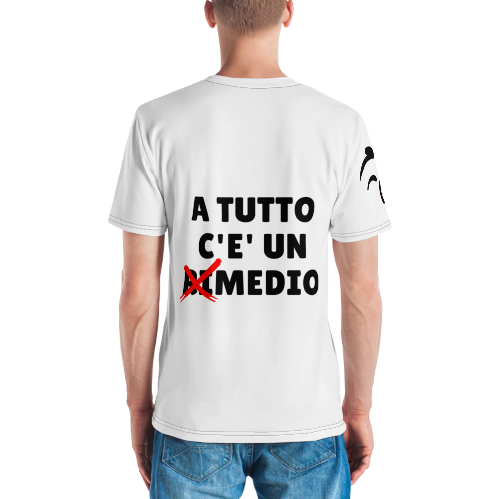 T-shirt uomo Mediolo Bianca - Gufetto Brand 