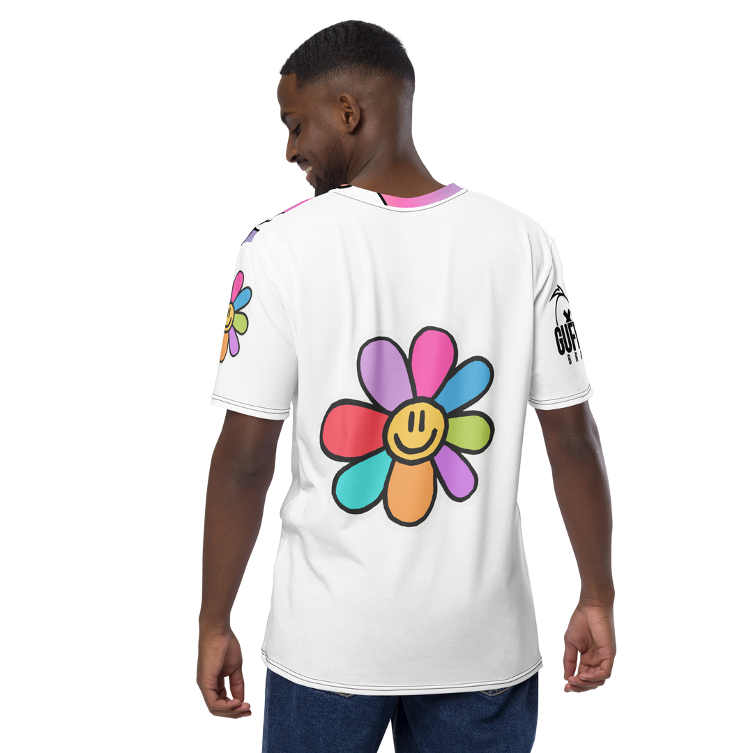 T-shirt uomo FLOWER SMILE - Gufetto Brand 