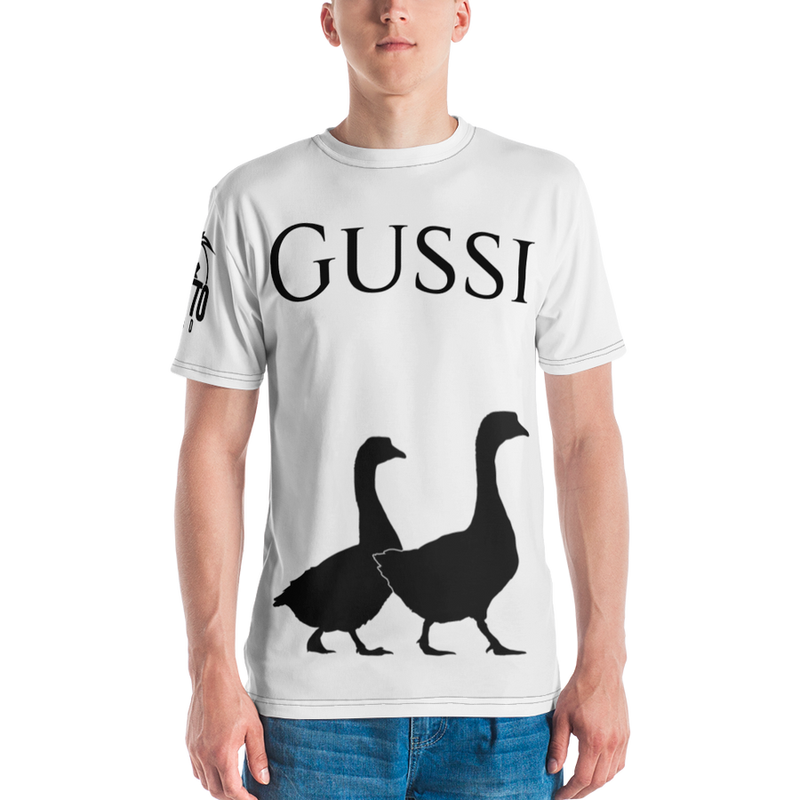 T-shirt uomo Bianca Gussi - Gufetto Brand 