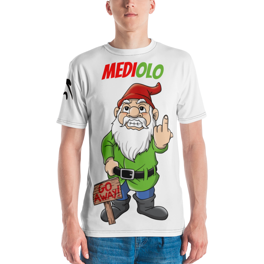 T-shirt uomo Mediolo Bianca - Gufetto Brand 